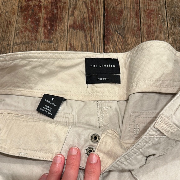 The Limited Tan Cargo Pants with Drawstrings - Picture 2 of 5